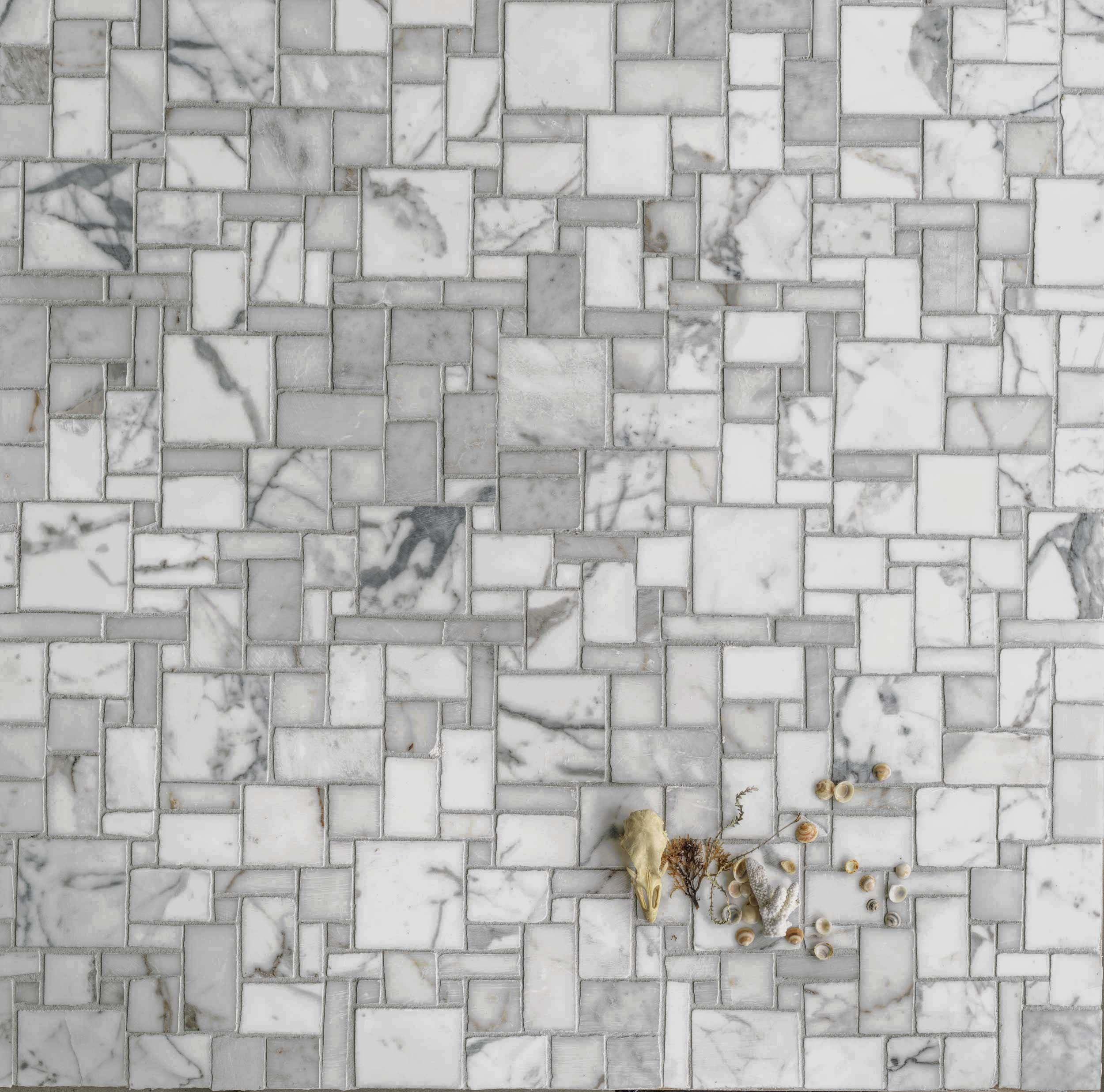 Sibella Court Tradewinds Flotilla Calacatta Oro and Carrara Mosaic