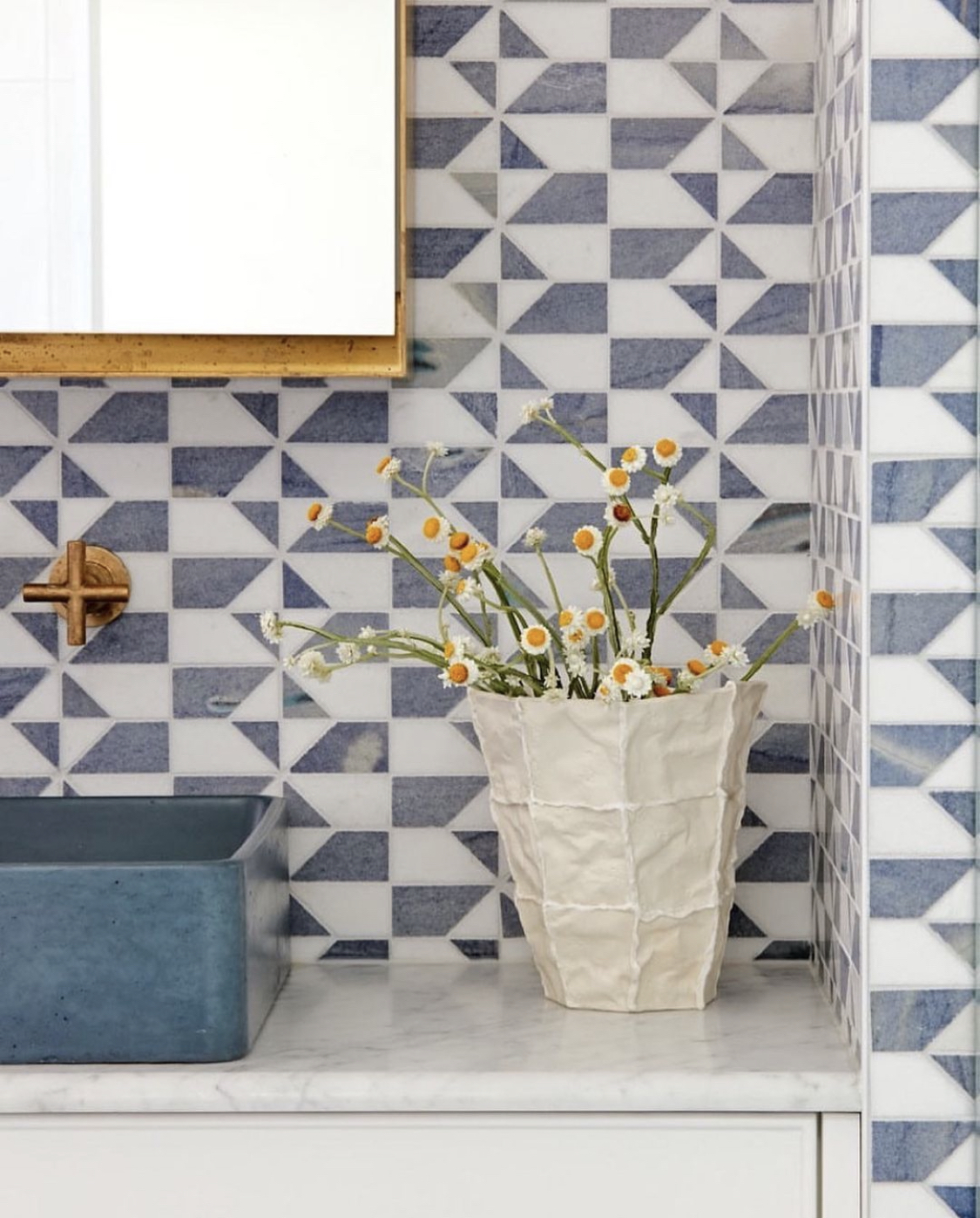 Sibella Court Tradewinds Mariner Azel Macaubas and Thassos Mosaic