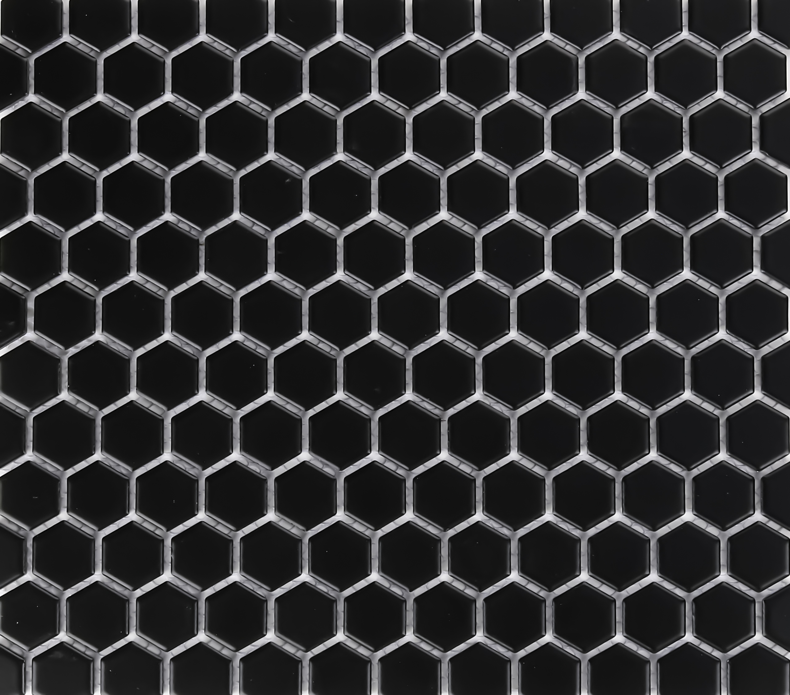 Black Small Hexagon