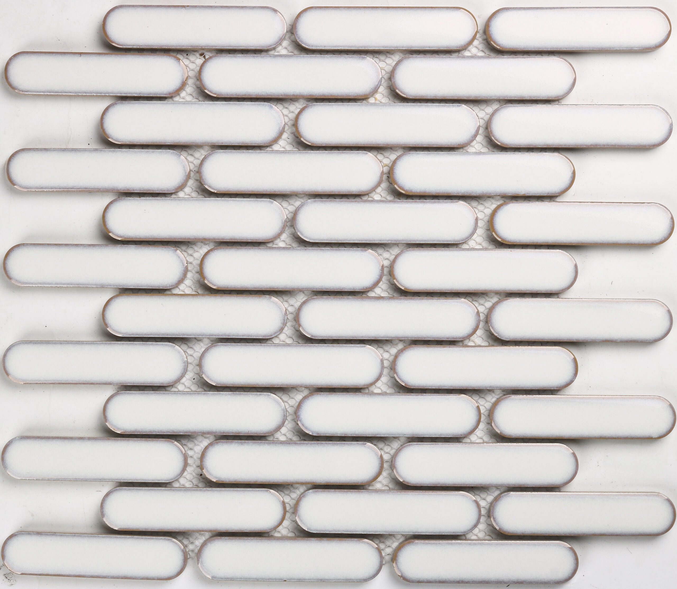 Bounty Oval Vintage White Gloss