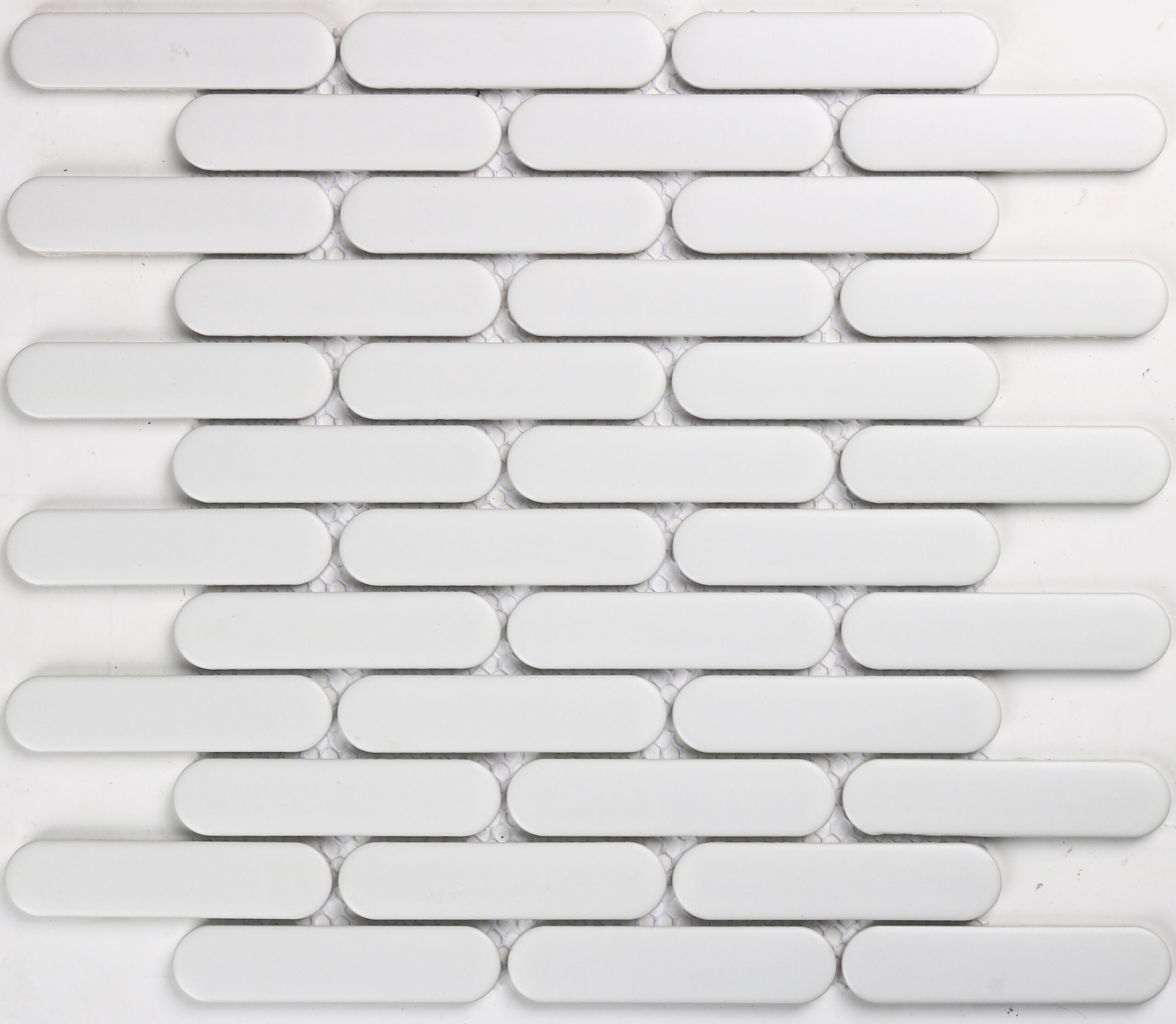 Bounty Oval White Matt