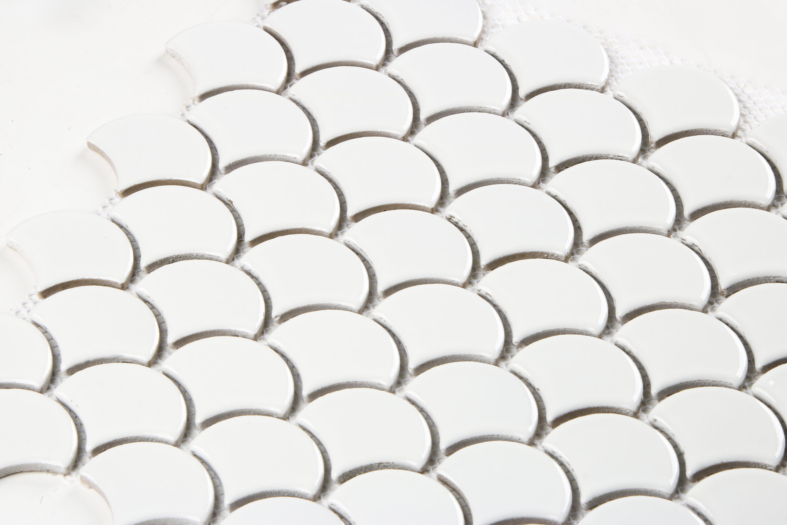 Mini Fan White Gloss Detail