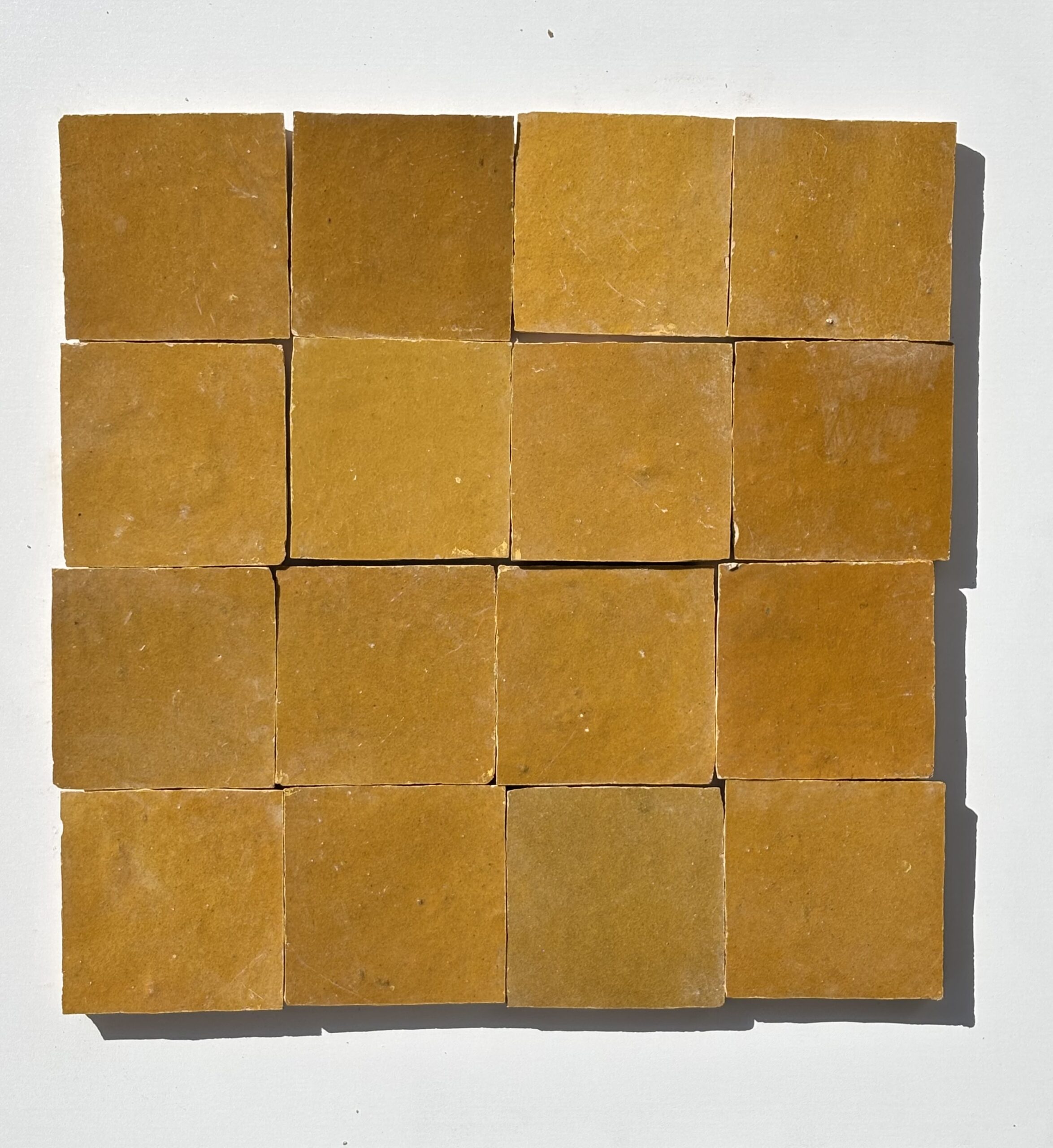 Zellige Caramel Terracotta Square