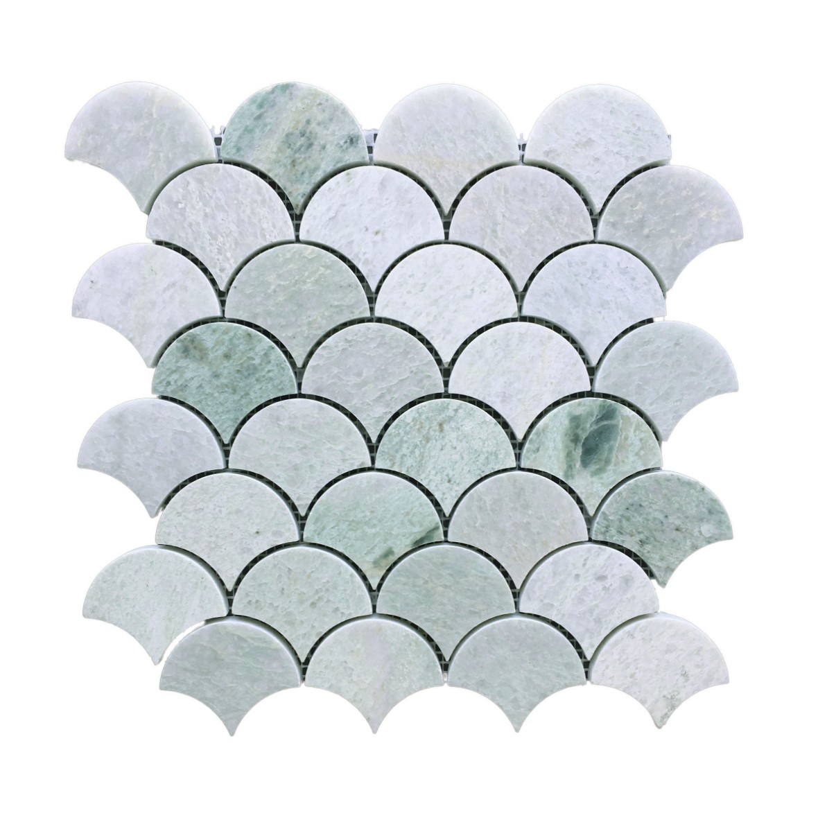 Ming green Fan Moasic