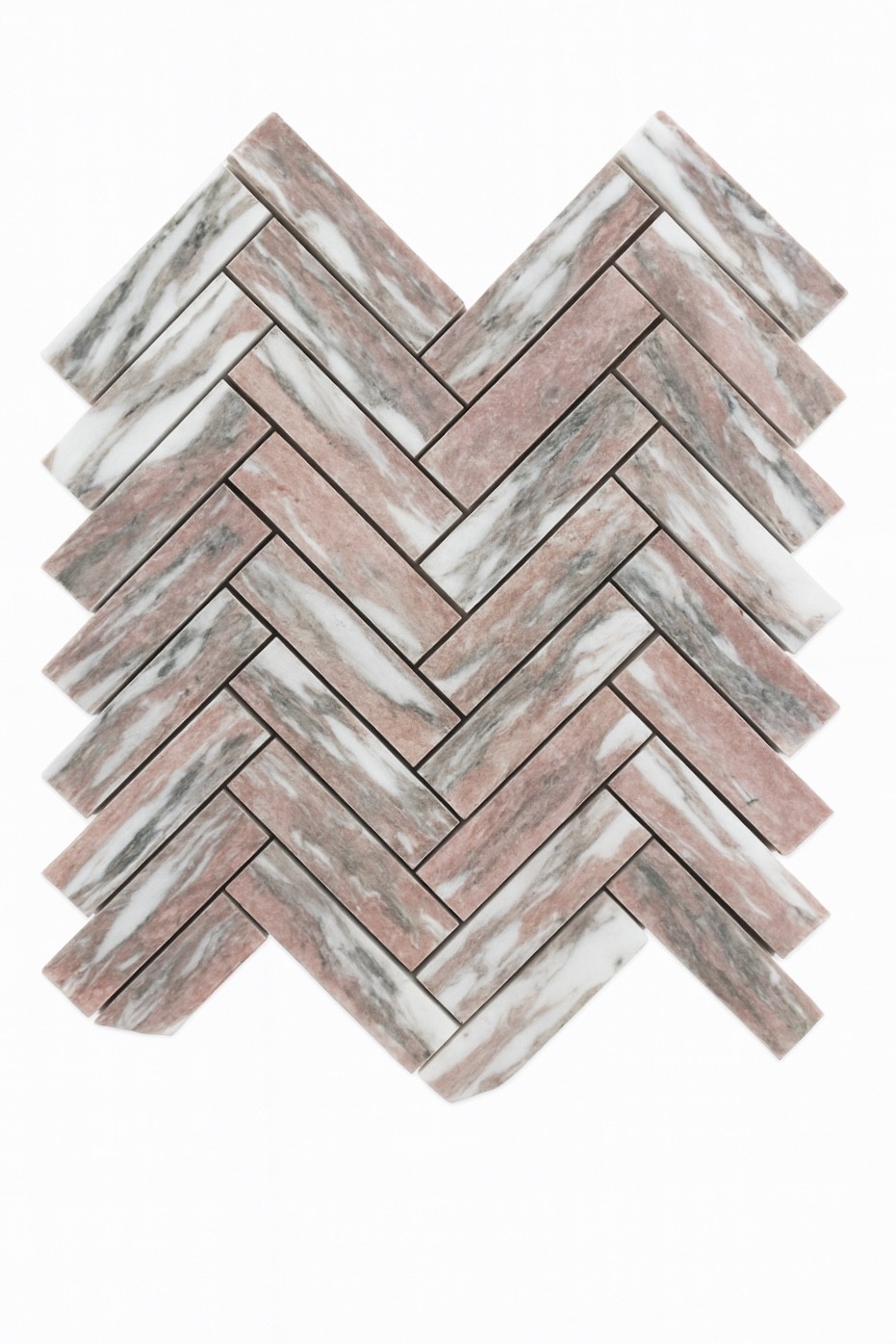 Norwegian Rose HerringBone Mosaic